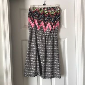 Macy’s Mini Strapless Dress